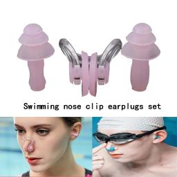 Silicone Nasal Splint para Mergulho e Natação, Earplug impermeável, Máscara Multi Snorkel, Barco de Surf, Acessórios de Piscina - Image 1