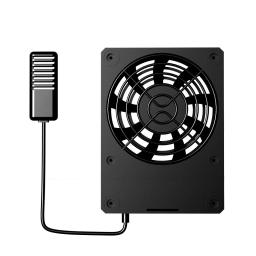 Ventilador de Ventilação para Terrário Réptil, Ventilador de Circulação de Ar Estufa, Ventilador Inteligente de Indução por Umidade de Temperatura - Image 4