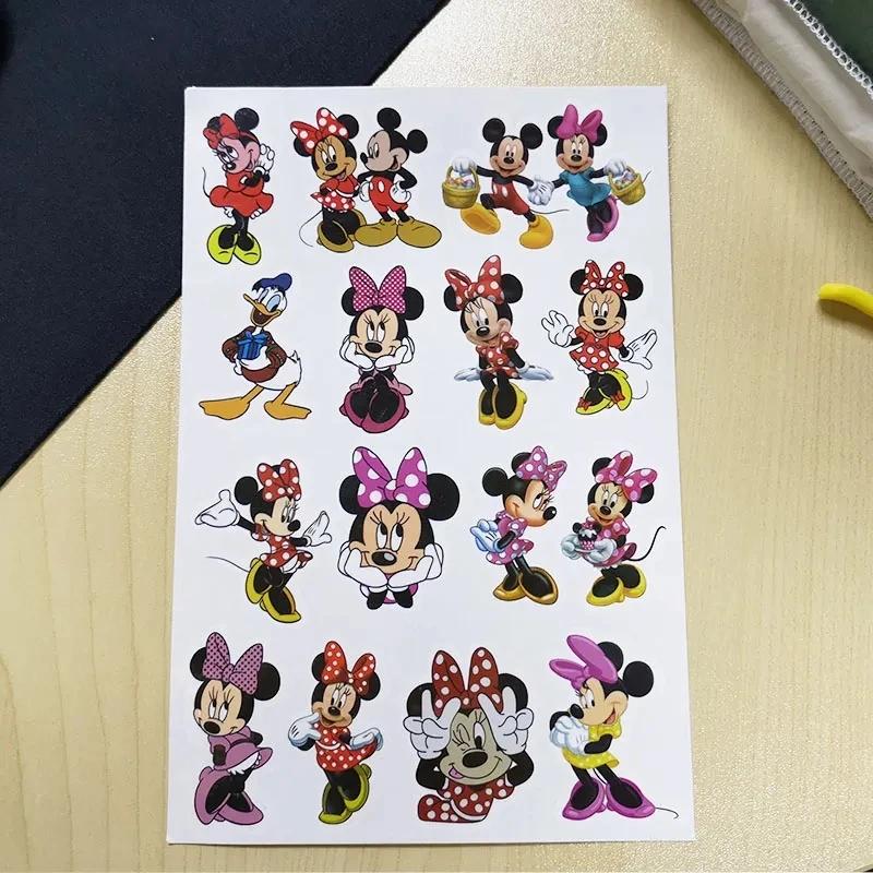 Disney-Anime Mickey Mouse Carteira, Minnie Kawaii Coin Purse, Crianças dos desenhos animados, Portáteis Titulares de Cartão de Identificação Saco De Armazenamento De Chave De Poliéster - Image 1