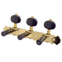 Guitarra clássica Cabeças de máquina, afinação Pegs, chave, ouro, afinadores, chaves, peças, acessórios, 3L - Image 5