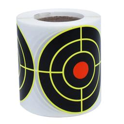 Adesivos auto-adesivos para tiro e caça, Adesivo de pontos alvo, Alvos reativos, Prática e Treinamento Adesivo, 7.50cm - Image 1