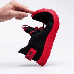 Homens tênis 2024 novo respirável rendas até sapatos de malha moda casual sem deslizamento sapatos vulcanizados tenis masculino - Image 6