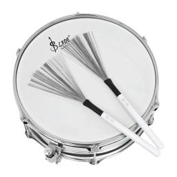 IRIN-Drum Brush Metal Material Percussão Instrumento Peças, retrátil, modelo especial, estilo Jazz, ferramentas de música, baqueta, 2pcs por conjunto - Image 3