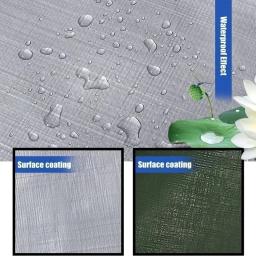 Jardim impermeável PE lona tecido, planta Shed, barco, carro, caminhão, pára-sol, casa de cachorro, Pet telhado, 0.32mm, ao ar livre - Image 5