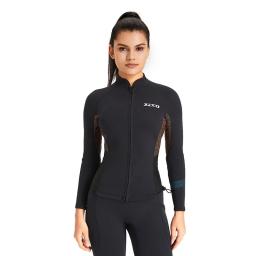ZCCO-Fato de mergulho para homens e mulheres, manga comprida, roupa de mergulho espessa fria e quente, novo, 1,5mm - Image 2