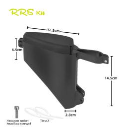 Rrskit bolsa de armazenamento para tubo de assento de bicicleta de estrada, casca dura, à prova d'água, absorvente de choque, tipo gota, bolsa de selim de bicicleta - Image 4