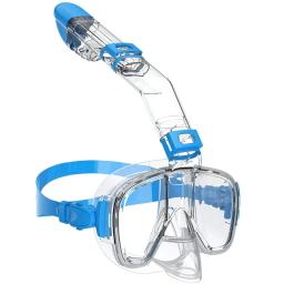 Conjunto de máscara anti-nevoeiro dobrável para adultos e crianças, sistema Full Dry Top, equipamento de mergulho profissional, natação livre - Image 3