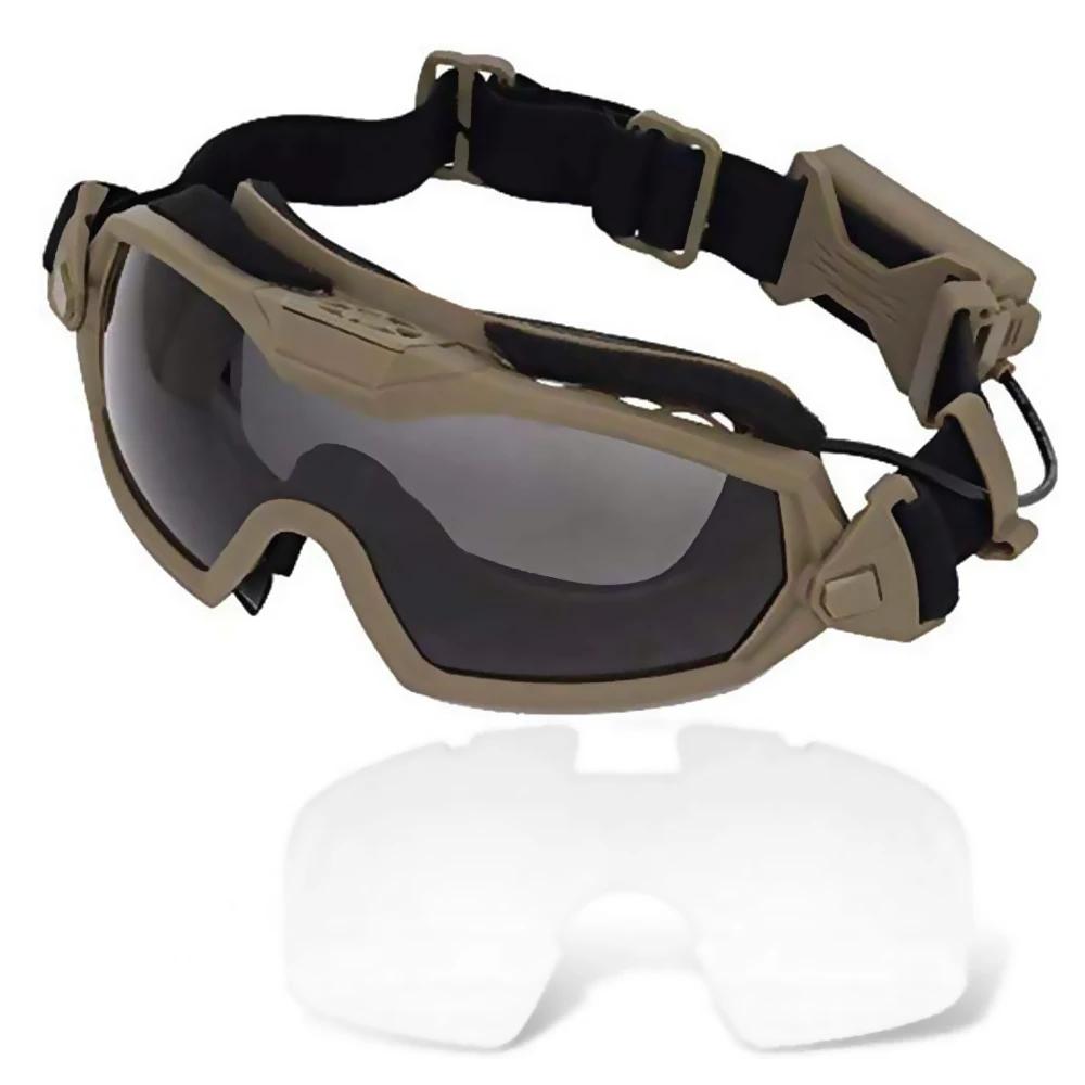 Óculos FMA Airsoft Regulador com ventilador, Óculos de segurança para os olhos, Tactical Paintball, versão atualizada, Anti Fog - Image 1