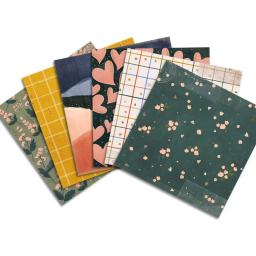 24 folhas desfrutar para fora da porta artesanato almofadas de papel corte dados arte fundo origami scrapbooking cartão fazendo - Image 2
