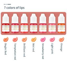 Tinta de Tatuagem Semi-Permanente, Pigmento de Tatuagem Sobrancelha e Lábios, Moda Profissional, Micropigmentação, 8ml - Image 4