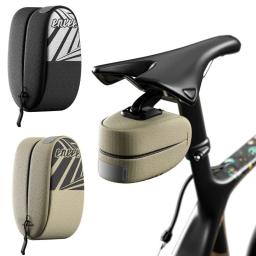 Sacos traseiros de bicicleta dobrável almofada sela ferramenta armazenamento saco traseiro 0.3/0.5l estrada mountain bike caixa traseira liberação rápida - Image 1