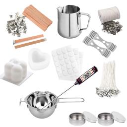 Vela Perfumada Artesanal Fazendo Ferramenta, Kit De Material De Derretimento De Cera, Frascos De Vela De Aromaterapia, Suprimentos De Moldes De DIY - Image 1