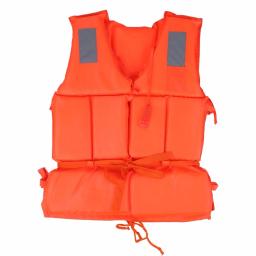 Casaco salva-vidas de emergência para adultos e crianças, colete salva-vidas, barco, drifting, segurança na praia, swimwear com apito de sobrevivência - Image 3