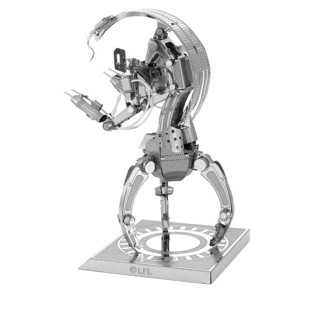 Quebra-Cabeça 3D em Metal Destroyer Droid - Kit de Montagem DIY para Adultos, Ideal como Presente de Aniversário