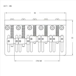 Conjunto de 5 cordas para baixo elétrico, acessórios para violão, cor prata - Image 2