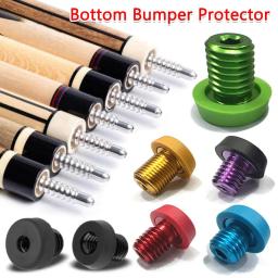 1 pçs bilhar cue inferior capa bloco bunda bilhar cue plugue de borracha piscina cue inferior pára-choques protetor para mezz/universal/how/pri - Image 1
