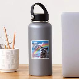 Acredite em si mesmo adesivo para decoração portátil, arte bonito dos desenhos animados para quarto e carro, mala pública, elegante - Image 2