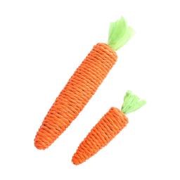 Carrot Sound Pet Toy Resistente a mordida, Corda de papel, Arranhador, Limpar os dentes, Jogo interativo - Image 5