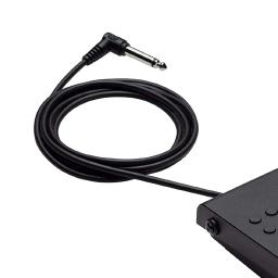 Pedal de sustentação compacto, interruptor de pé momentâneo resistente para controladores MIDI digital - Image 5