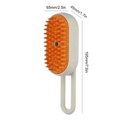 Pente elétrico para remoção de pêlos para animais, escova de massagem antivoadora, acessórios para gatos, 1 spray chave - Image 6