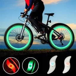 Luz de raio para roda de bicicleta, 3 modos, led, luz de néon, à prova d'água, luz de advertência de segurança, fácil de instalar, acessórios de ciclismo com bateria - Image 2