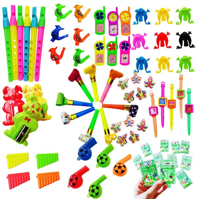 Conjunto de Brinquedos de Pinhata para Crianças com 72 Peças - Festas de Aniversário, Jogos e Prêmios Divertidos