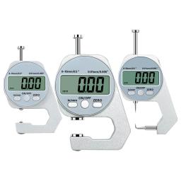 Digital Display Espessura Medidor, liga de zinco, Micrômetro LCD Eletrônico, Ferramentas de Medição Espessura da Parede Imperial, 0-10mm, 20mm - Image 6