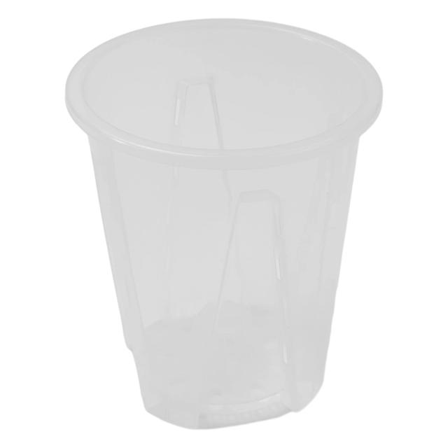Vaso de Orquídea Transparente para Controle de Raiz 1 Unidade