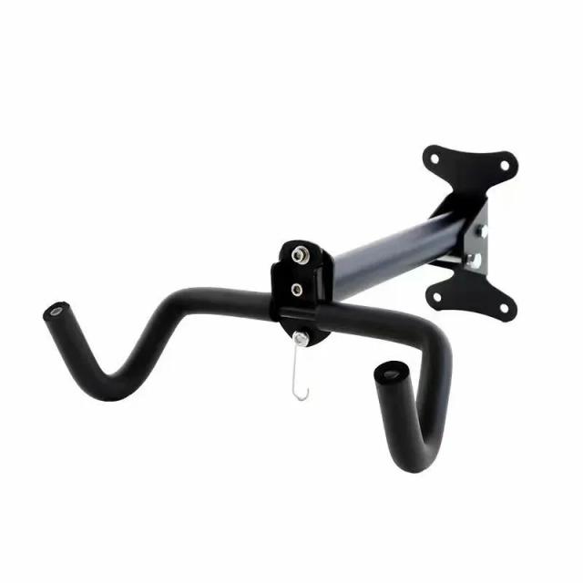 Suporte de Parede para Bicicleta Infantil com Cabide para Scooter e Montagem Ajustável