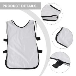 Coletes esportivos de secagem rápida para crianças, babadores numerados, babadores de treinamento, poliéster Jersey, basquete, futebol, rugby, prática, 1pc - Image 3