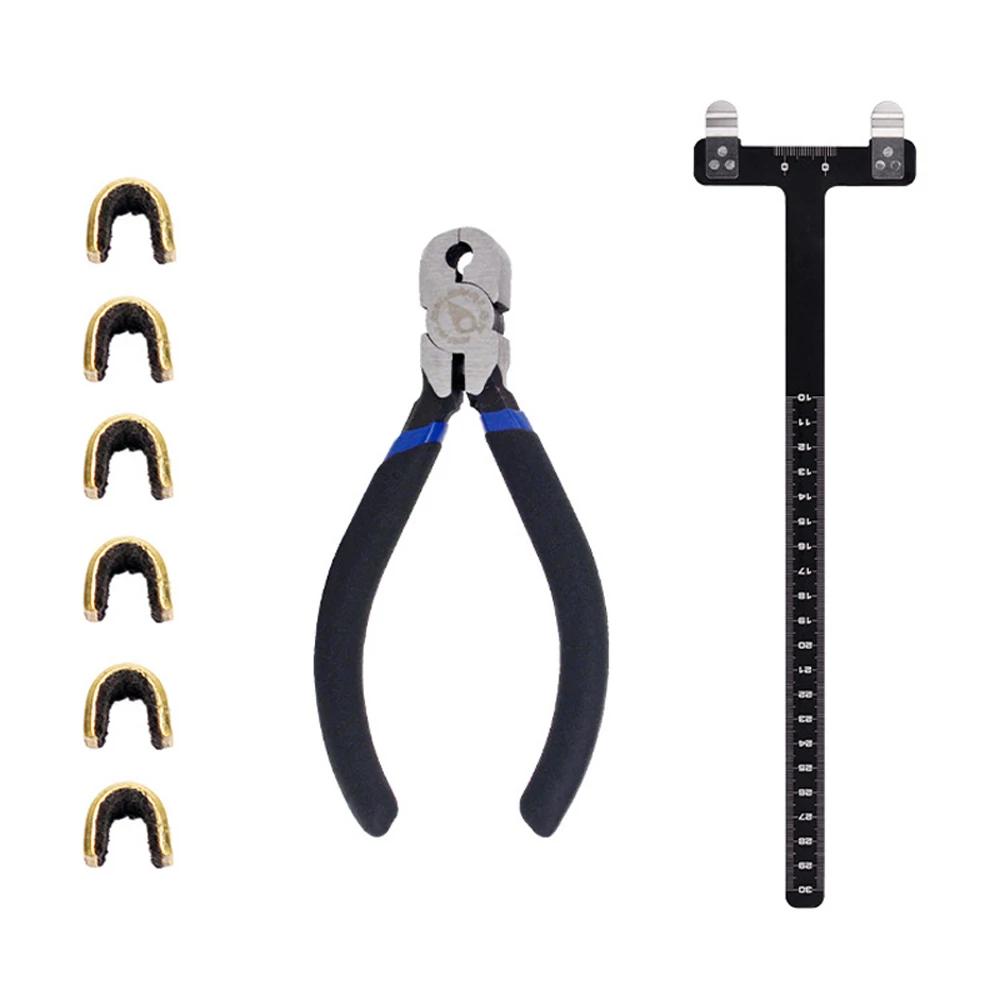 Tiro com arco Ferramenta de Ajuste para Recurvo, Bow String Nocking Points Alicate, T Squares Tuning Régua, Composto Bowstring Acessórios - Image 1