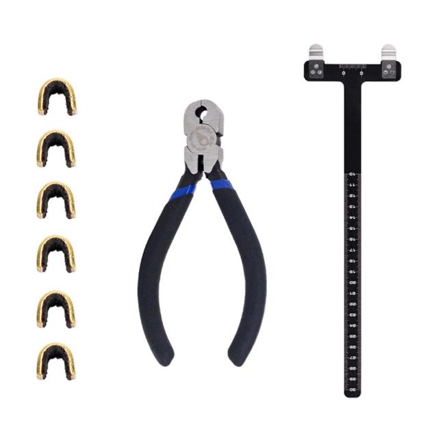 Acessórios e Ferramentas para Ajuste de Tiro com Arco: Alicate para Nocking Points, Régua T Squares e Acessórios para Bowstring Recurvo e Composto