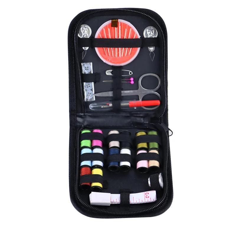Kit de costura completo para agulhas e roscas Kit de viagem portátil Handwork bordado DIY conjunto de ferramentas de costura Organizador de agulhas e roscas - Image 1