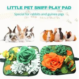 Tapete interativo de alimentação de silicone antiderrapante para animais de estimação, tapete de snuffle, cobertor de treinamento de cães e gatos - Image 1