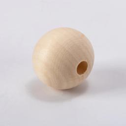 Natural Cor De Madeira Contas Redondas Para Fazer Jóias, Pingente DIY, Decoração Para Casa, Acessórios Artesanais, 8-20mm, 2-30Pcs - Image 3