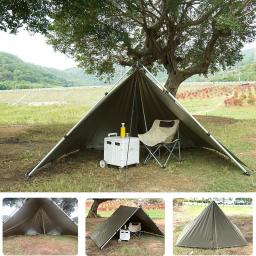 Leve impermeável Tent Tarp, Abrigo de Sobrevivência, Toldo Toldo, Tactical Sun Shelter, Camping ao ar livre, 4x4, 3x4, 3x3, 19 Hang Points - Image 2