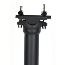 ELITA ONE Selim de fibra de carbono para MTB/bicicleta de estrada 27,2/30,9/31,6 mm de diâmetro leve 130g com parafusos de titânio - Image 5