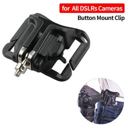 Carregamento rápido coldre cabide, fivela botão universal, montagem câmera acessórios, cinto para todas as câmeras DSLRs - Image 1