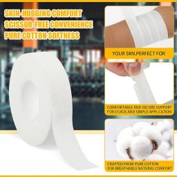 Fita Pele-Friendly Fingers para Esportes Atléticos, Futebol, Beisebol, Futebol, Hóquei, Boxe, Lacrosse, Ginástica, 1 Rolo, 2 Rolo, 3 Rolo - Image 4