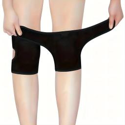 Joelheiras Anti-Colisão Respiráveis para Fitness, Esporte, Cinta De Segurança, Dança, Ioga, Ballet, Basquete, Mangas De Futebol, Interior, 1Pc - Image 4
