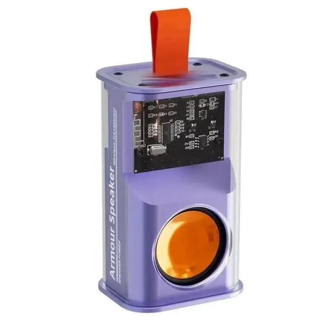 Alto-falantes K08 Wireless Mecha com Bass Potente e Som Estéreo Bluetooth para Todos os Dispositivos
