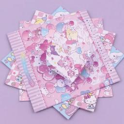 DIY papelão fazendo materiais, Olá Kitty, Olá Kitty, minha melodia, Sanrio, desenhos animados do anime, bonito, origami, criativo, colorido, atacado, novo - Image 5
