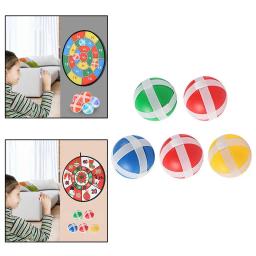 Dardos de plástico seguros, 3/5 peças, ponta macia, excelente, jogo de festa interno, bolas adesivas, brinquedos para crianças, tecido, dardo, jogo de tabuleiro - Image 2