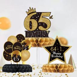 Decoração para Festas de Aniversário, Artigos para Adultos, 18 Anos, 21 Anos, 30 Anos, 40 Anos, 50 Anos, 60 Anos, 65 Anos - Image 5