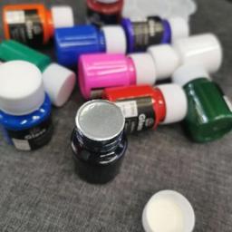 Conjunto De Pigmentos De Tinta Acrílica, Premium DIY Craft, Artigos de Arte para Parede, Graffiti, Guache Aquarela, Desenho De Arte, 6 Cores - Image 4