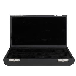 Estojo de couro do plutônio para instrumentos musicais, saco do armazenamento para instrumentos musicais, cor preta - Image 4