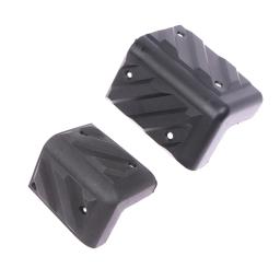 Ângulo direito plástico preto arredondado protetor, alto-falante cantos, guitarra amplificador palco, armários acessórios, novo, 2pcs - Image 3