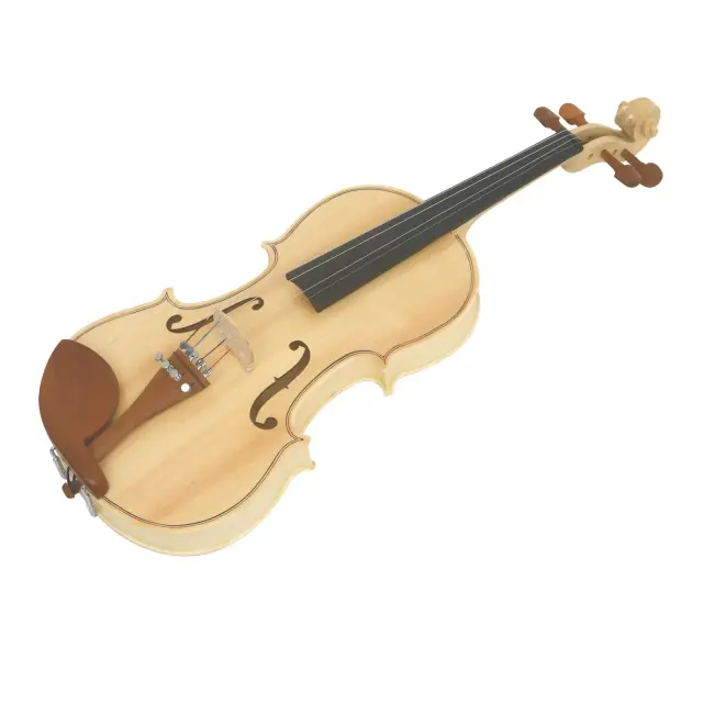 Violino Astonvilla 4/4 Artesanal com Top Spruce, Maple Craft e Detalhes em Ébano para Iniciantes