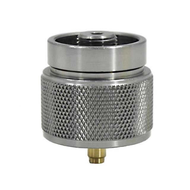 Adaptador de recarga de propano para fogão a gás, acampamento ao ar livre, acoplador de tanque, equipamento de carregamento de gás para caminhadas, fogão a gás