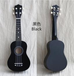 Venda quente 21 "ukulele soprano mini gitar mogno ukelele 4 cordas de náilon hawaiian guitarra pequena 28 tipos padrões - Image 5